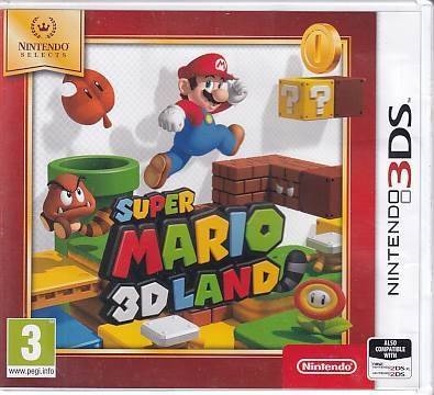 Super Mario 3D Land - Nintendo 3DS Spil (Nintendo Selects) (B Grade) (Genbrug)